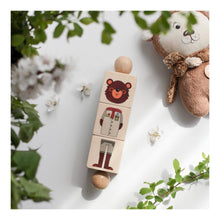 Load image into Gallery viewer, Wooden toy Puzzle Cube - littlelightcollective