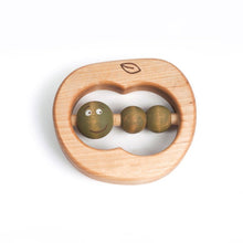 Load image into Gallery viewer, Wooden Teething Toy Apple - littlelightcollective