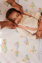Load image into Gallery viewer, Pre-Order Garden Goose Crib Sheet - littlelightcollective
