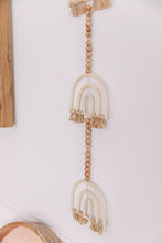 Load image into Gallery viewer, Rainbow Rattan Bunting - Vertical - littlelightcollective