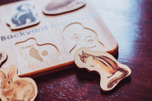 Load image into Gallery viewer, Backyard Mammals Puzzle - littlelightcollective