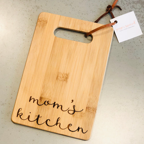 Mini a Cutting Board - Mom’s Kitchen - littlelightcollective