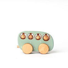 Load image into Gallery viewer, Wooden Bus Toy - Sweetie Jane - littlelightcollective