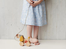 Load image into Gallery viewer, Wooden Pull Toy Terrier Dog - littlelightcollective