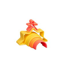 Load image into Gallery viewer, Neon Sun Silicone Stacker - littlelightcollective