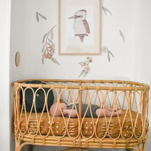 Load image into Gallery viewer, Aztec Cotton Crib / Bassinet Fitted Sheet - littlelightcollective