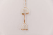 Load image into Gallery viewer, Rainbow Rattan Bunting - Vertical - littlelightcollective