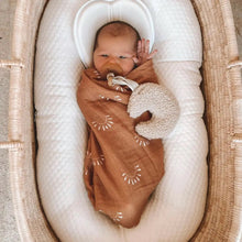 Load image into Gallery viewer, Sundown Muslin Swaddle - littlelightcollective