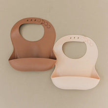 Load image into Gallery viewer, Silicone Bib - littlelightcollective