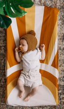 Load image into Gallery viewer, Sun Bassinet / Crib Fitted Sheet - littlelightcollective