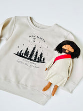 Load image into Gallery viewer, WAY MAKER Toddler Unisex Graphic Sweatshirt - littlelightcollective