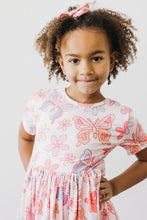 Load image into Gallery viewer, Boho Butterfly Dress - Pink - littlelightcollective
