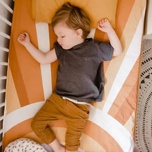 Load image into Gallery viewer, Sun Bassinet / Crib Fitted Sheet - littlelightcollective