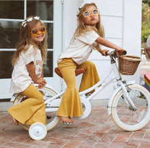 Load image into Gallery viewer, Delany Bells - Yellow Bell Bottoms - littlelightcollective