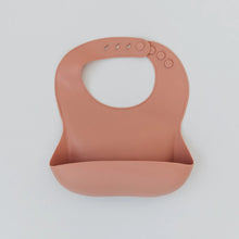Load image into Gallery viewer, Silicone Bib - littlelightcollective