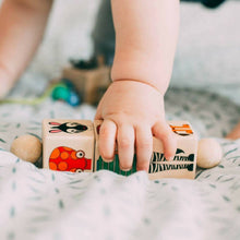 Load image into Gallery viewer, Wooden toy Puzzle Cube - littlelightcollective