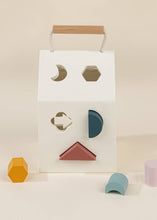 Load image into Gallery viewer, Pre-Order Wooden Shapes Sorting House - littlelightcollective