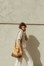 Load image into Gallery viewer, Mustard Triangle Tote - littlelightcollective