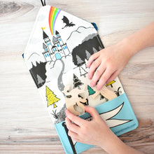 Load image into Gallery viewer, Fairytale - Small Tote Playmat & Wooden Toys - littlelightcollective
