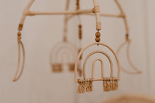 Load image into Gallery viewer, Mahina Rattan Mobile - littlelightcollective