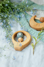 Load image into Gallery viewer, Wooden Teething Toy Blue Eye Fish - littlelightcollective