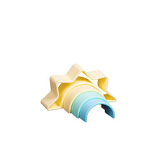 Load image into Gallery viewer, Pastel Sun Silicone Stacker - littlelightcollective