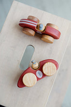 Load image into Gallery viewer, Wooden Race Car Toy - Red - littlelightcollective