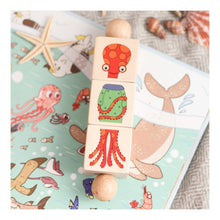 Load image into Gallery viewer, Wooden toy Puzzle Cube - littlelightcollective