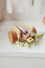 Load image into Gallery viewer, Wooden Tractor Toy - littlelightcollective