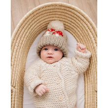 Load image into Gallery viewer, Mushroom Hand Knit Beanie Hat - littlelightcollective