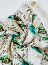 Load image into Gallery viewer, Watercolor Mountains Lovey Blanket