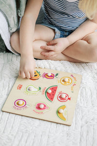 Fruit of the Spirit Wood Puzzle with Scripture