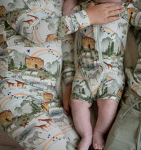 Load image into Gallery viewer, Noah's Ark Long Sleeve Pajamas: 2T - littlelightcollective
