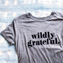 Load image into Gallery viewer, Wildly Grateful Tee - littlelightcollective