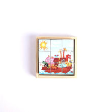 Load image into Gallery viewer, Puzzle Bible History 6 Wood Blocks - littlelightcollective