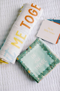 Psalm 139 Muslin Baby Blanket - littlelightcollective