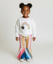 Load image into Gallery viewer, Handmade Britney Bells - Bold Rainbow Bell Bottoms - littlelightcollective