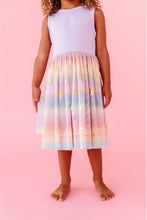 Load image into Gallery viewer, Bamboo Tulle Dress - Rainbow Ombre Twinkle - littlelightcollective