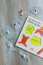 Load image into Gallery viewer, Armor of God Wood Puzzle with Scripture - littlelightcollective