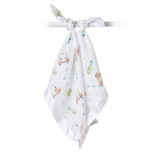 Load image into Gallery viewer, 2-pack Muslin Security Blankets - Golf - littlelightcollective