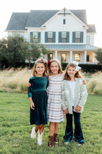 Load image into Gallery viewer, Fall Stripes 3/4 Sleeve Pocket Twirl Dress - littlelightcollective