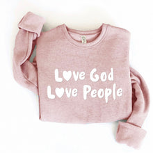 Load image into Gallery viewer, Pre-Order Love God Love People Women’s Sweatshirt