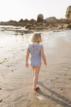 Load image into Gallery viewer, Light Blue Gingham One-Piece