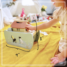 Load image into Gallery viewer, Noah&#39;s Ark Shape Sorter - Wooden Animal Toy Ages 2+