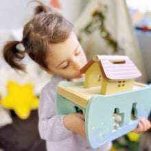 Load image into Gallery viewer, Noah&#39;s Ark Shape Sorter - Wooden Animal Toy Ages 2+