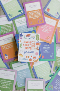 Lunchbox Truth Scripture Notecards for Kids