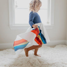 Load image into Gallery viewer, Pre-Order Fall Rainbow Dress - Blue - littlelightcollective