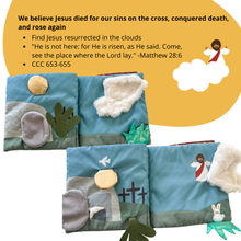 Load image into Gallery viewer, Where is Jesus Quiet Book - littlelightcollective