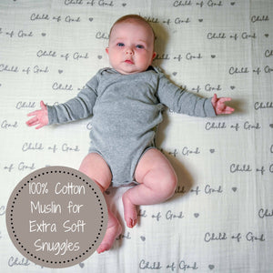 Child of God Baby Blanket - littlelightcollective