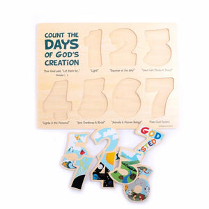 Wood Puzzle - 7 Days of Creation - littlelightcollective